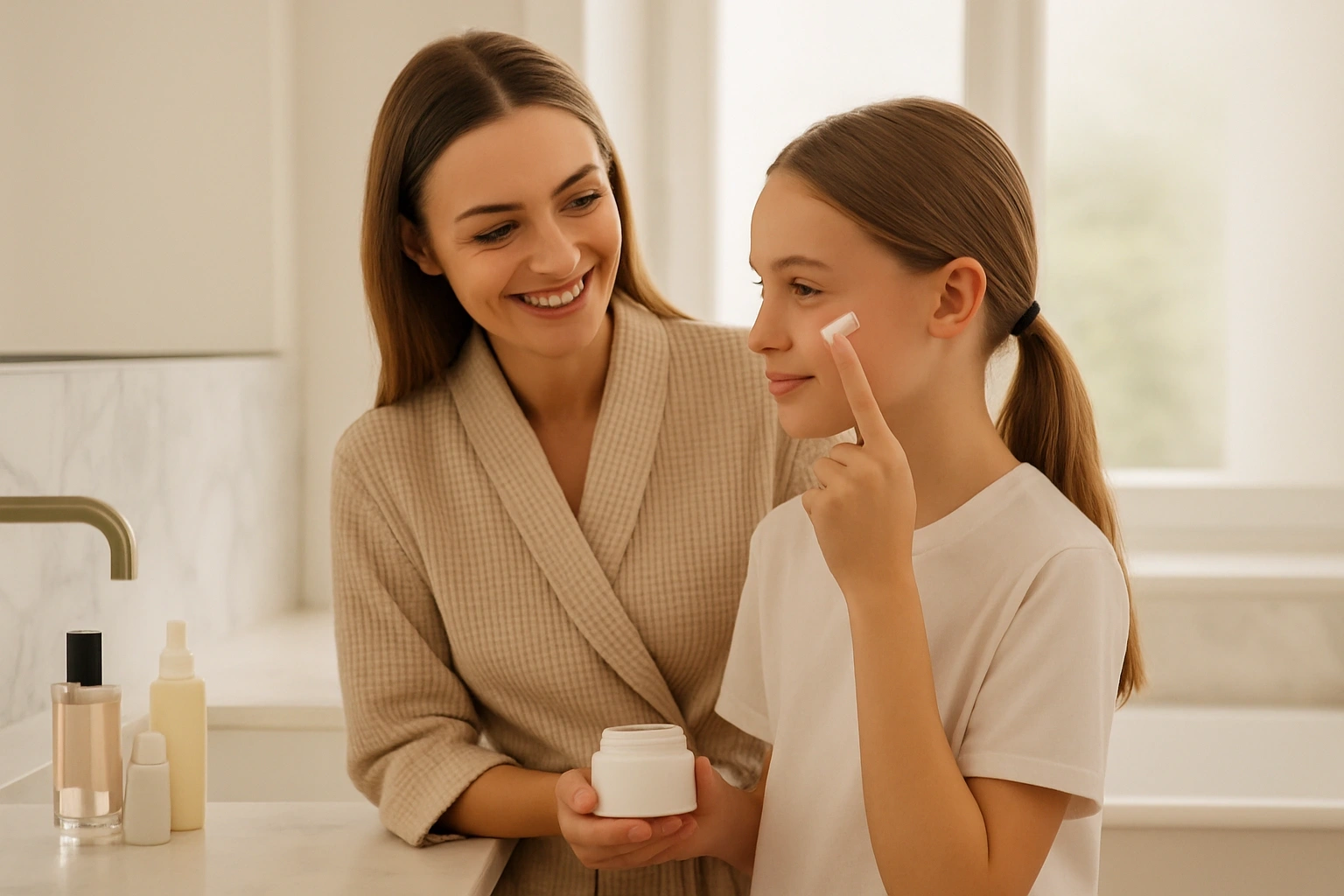 Jak nauczyć dziecko bezpiecznej pielęgnacji: beauty rutyna pokolenia Z i Alfa