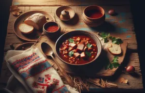 Шпундра — рецепт української страви з буряком і свининою