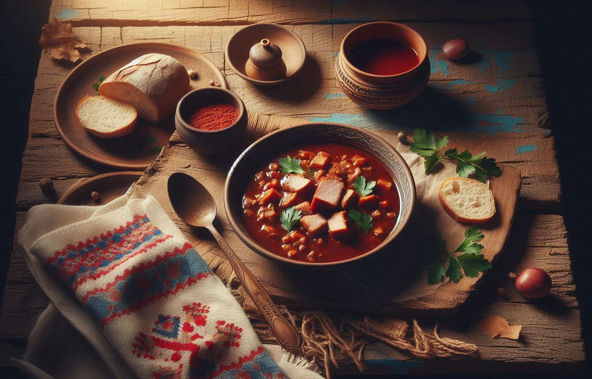 Шпундра — рецепт української страви з буряком і свининою